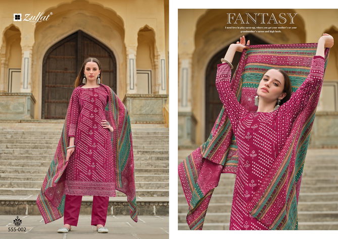 Tania Vol 2 By Zulfat Handwork Cotton Dress Material Wholesale Shop In Surat